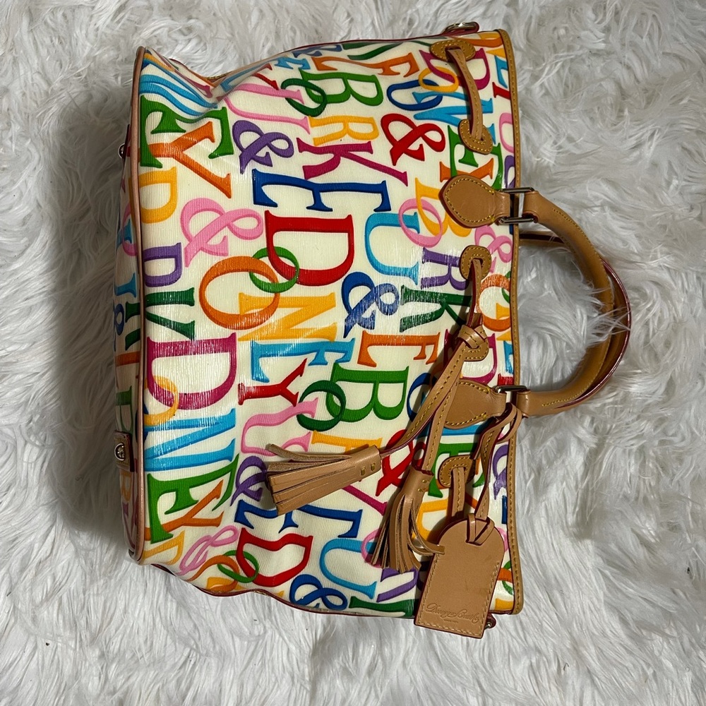Doney & Bourke colorful bag.